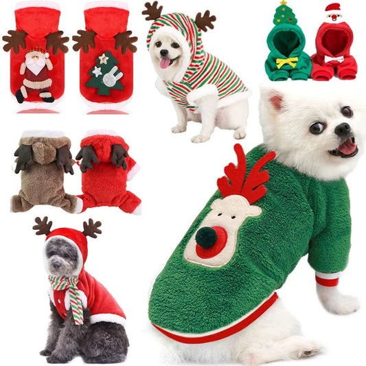 Christmas Dog Vest